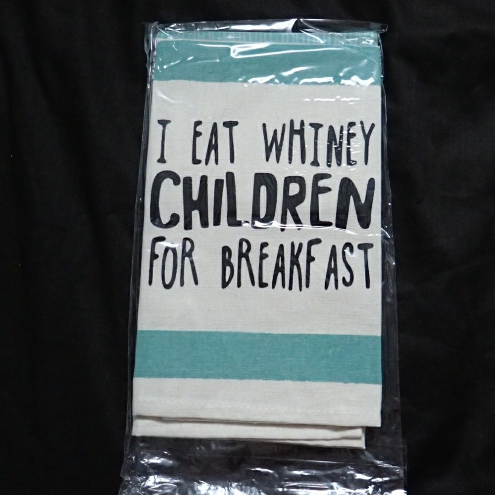 Grasslands Road Whiney Children Dish Towel - NWT
